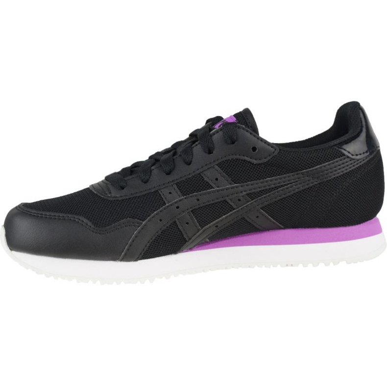 Asics Tiger Runner W 1192A188-001 preto roxo 1