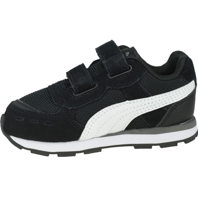 Puma Vista V Infants Jr 369541-01 branco preto 1