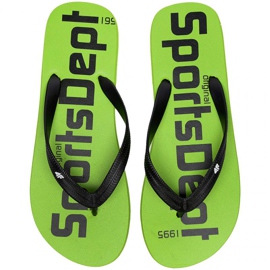 Chinelos 4F M H4L20 KLM006 41N preto verde 1