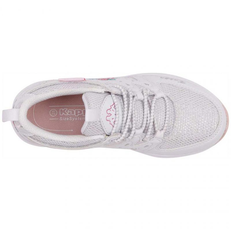 Sapatos Kappa Loretto Jr 260791K 1022 branco 1 Sapatos Kappa Loretto Jr 260791K 1022 branco 1