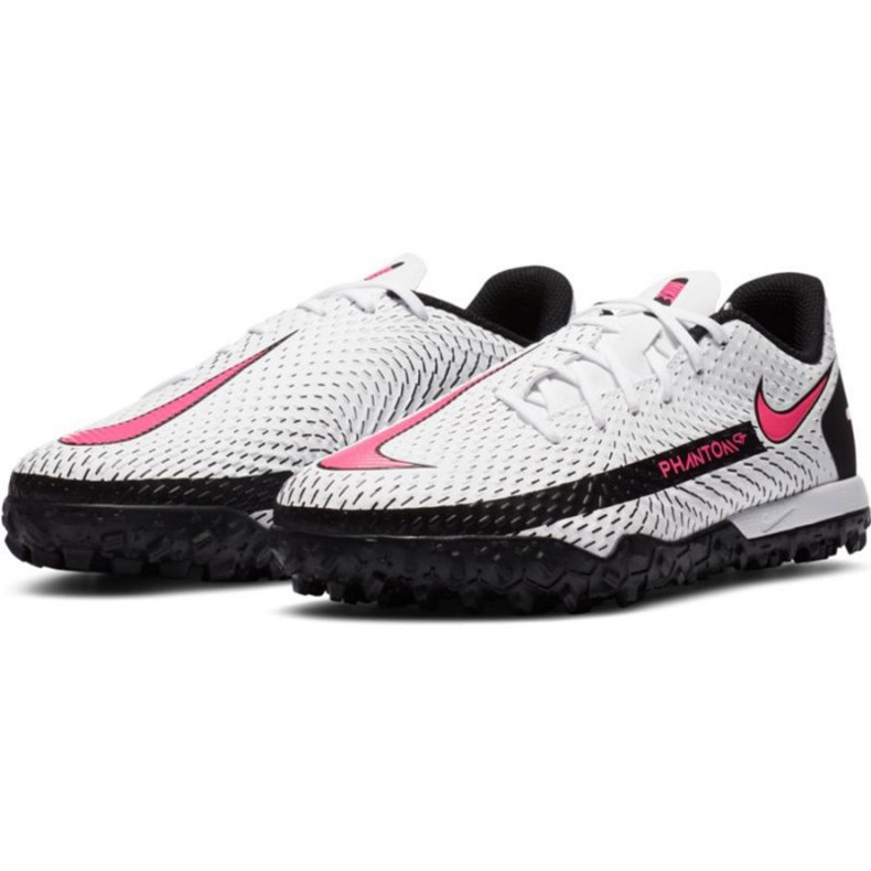 Chuteira Nike Phantom Gt Academy Tf Jr CK8484-160 multicolorido branco 1