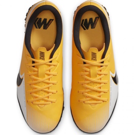 Chuteiras Nike Mercurial Vapor 13 Academy Tf Jr AT8145 801 amarelo amarelos 1