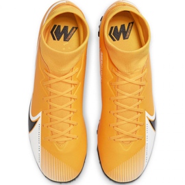 Chuteira Nike Mercurial Superfly 7 Academy Tf M AT7978 801 preto, amarelo, branco amarelos 1