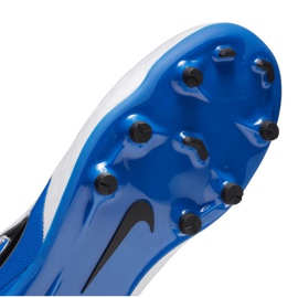 Chuteiras Nike Legend 8 Academy Mg Jr AT5732-104 preto, branco, azul marinho multicolorido 1