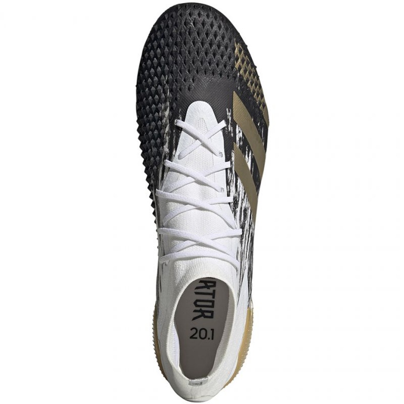 Chuteiras Adidas Predator Mutator 20.1 Sg M FW9183 ouro, branco branco 1 Chuteiras Adidas Predator Mutator 20.1 Sg M FW9183 ouro, branco branco 1