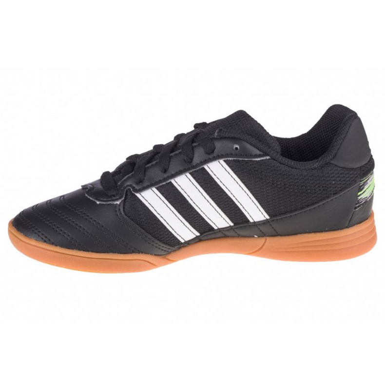 Sapatos de interior adidas Super Sala In Jr FV5457 preto preto 1