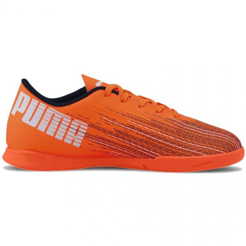 Chuteiras Puma Ultra 4.1 It Jr 106104 01 multicolorido laranja 1