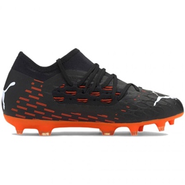 Chuteiras Puma Future 6.3 Netfit Fg Ag Jr 106201 01 multicolorido preto 1