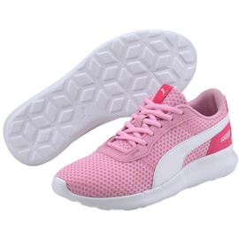 Puma St Active Jr 369069 14 sapatos azul rosa 1 Puma St Active Jr 369069 14 sapatos azul rosa 1