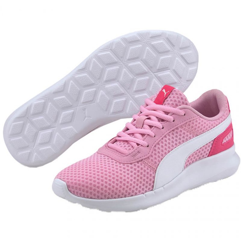 Puma St Active Jr 369069 14 sapatos azul rosa 1 Puma St Active Jr 369069 14 sapatos azul rosa 1
