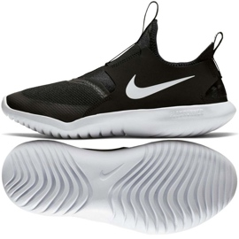Tênis de corrida Nike Flex Runner Jr AT4662 001 preto 1