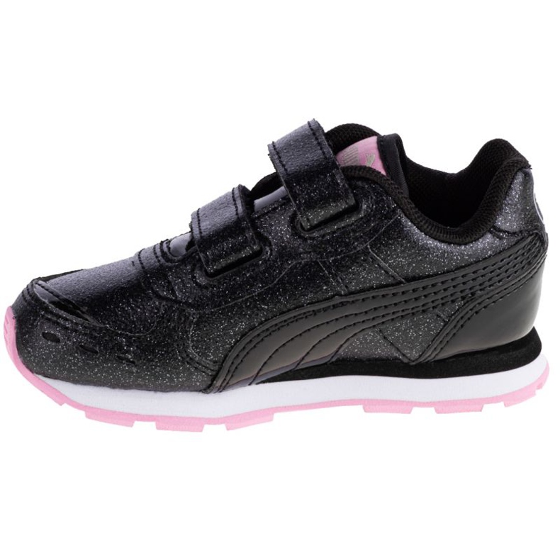 Puma Vista Glitz V Infants Jr 369721-10 preto rosa 1