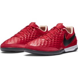 Chuteiras Nike Tiempo Legend 8 Academy Ic M AT6099 608 vermelho laranjas e tintos 1