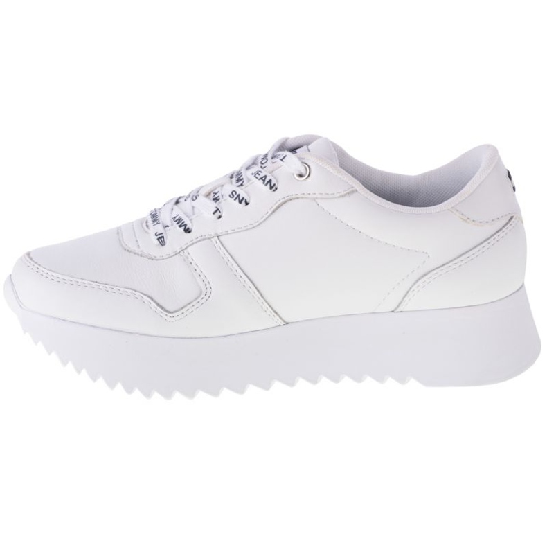 Tommy Hilfiger High Cleated Leather W EN0EN01120-YBR branco 1 Tommy Hilfiger High Cleated Leather W EN0EN01120-YBR branco 1