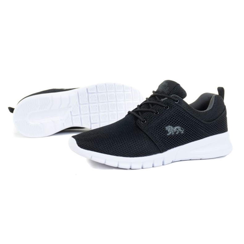 Sapatos Lonsdale Sivas 2 M ZLMA505 PRETO / CINZA 1