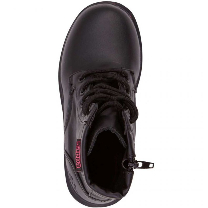 Sapatos Kappa Deenish Jr. 260840K 1122 branco preto rosa 1