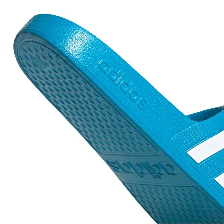 Chinelos Adidas Adilette Aqua FY8047 azul 1