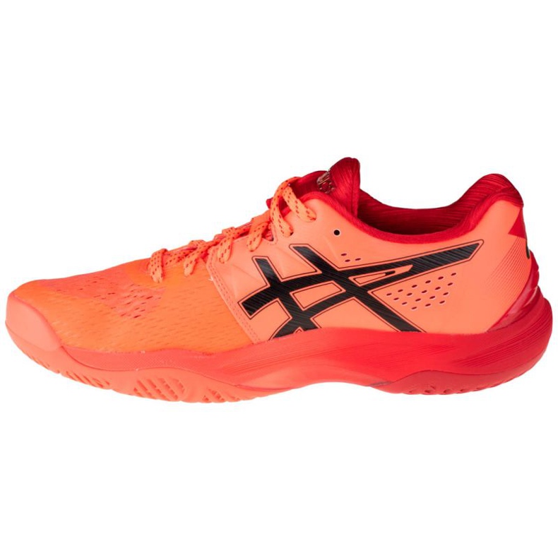 Tênis de voleibol Asics Sky Elite Ff Tokyo W 1052A047-701 multicolorido laranjas e vermelhos 1
