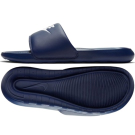 Slide Nike Victori One M CN9675-401 branco azul marinho 1