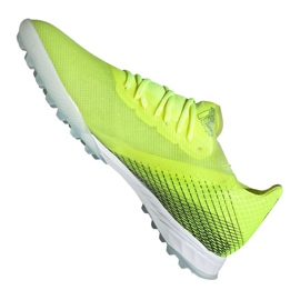 Chuteiras Adidas X Ghosted.1 Tf M FW6962 multicolorido amarelo 1