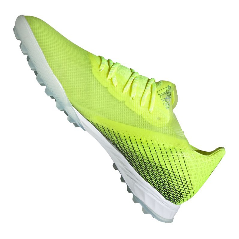 Chuteiras Adidas X Ghosted.1 Tf M FW6962 multicolorido amarelo 1