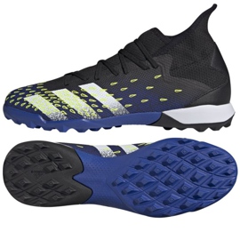 Chuteiras Adidas Predator Freak.3 Tf M FY0623 azul preto 1