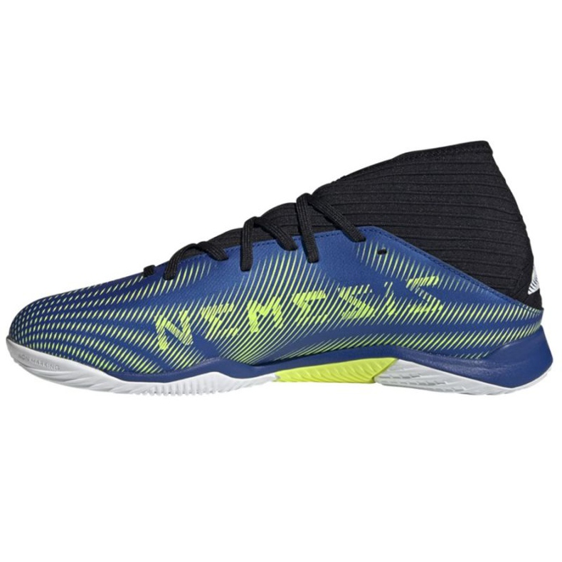 Chuteiras Adidas Nemeziz.3 In M FW7409 branco, azul, preto azul 1