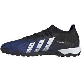 Chuteiras Adidas Predator Freak .3 L Tf M FY0616 branco, preto, azul marinho azul-marinho 1
