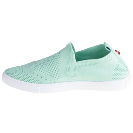 Sapatos Big Star W FF274A604 branco verde 1