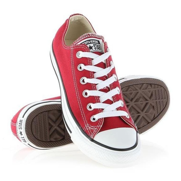 Sapatos Converse Chuck Taylor All Star W 147136C branco vermelho 1