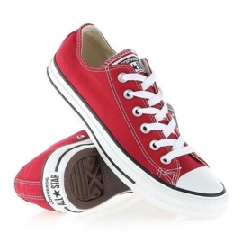 Sapatos Converse Chuck Taylor All Star W 147136C branco vermelho 2