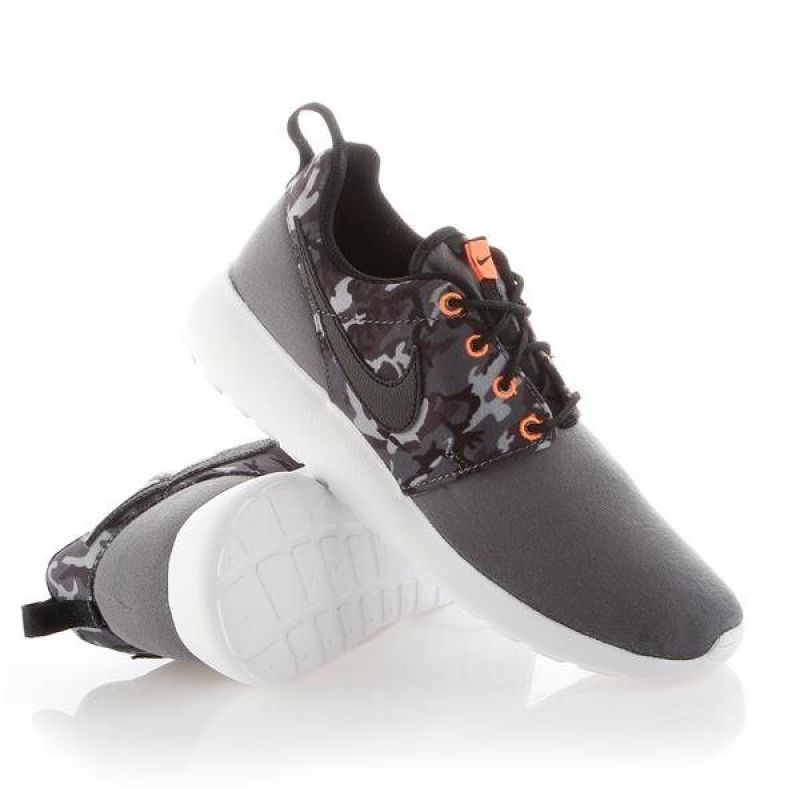 Sapato Nike Roshe One Print Jr 677782-004 branco 2 Sapato Nike Roshe One Print Jr 677782-004 branco 2