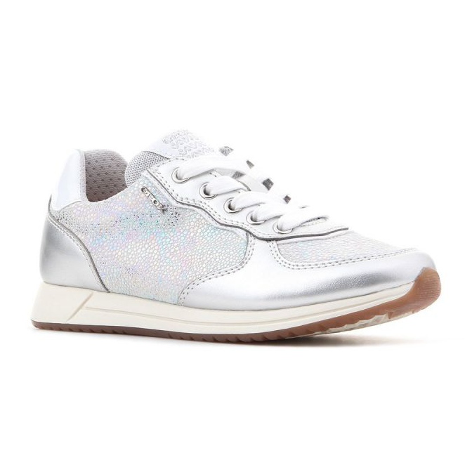 Sapatos Geox J Jensea GD J826FD 007NF C1355 prata 1 Sapatos Geox J Jensea GD J826FD 007NF C1355 prata 1
