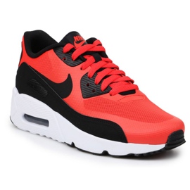 Sapatos de estilo de vida Nike Air Max 90 Ultra 2.0 (GS) W 869950-800 preto vermelho 1