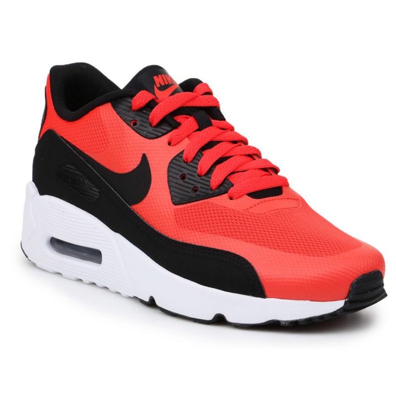 Sapatos de estilo de vida Nike Air Max 90 Ultra 2.0 (GS) W 869950-800 preto vermelho 1