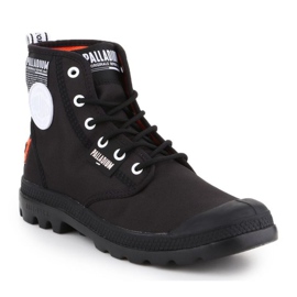Sapatos de estilo de vida Palladium 76639-001-M preto 1