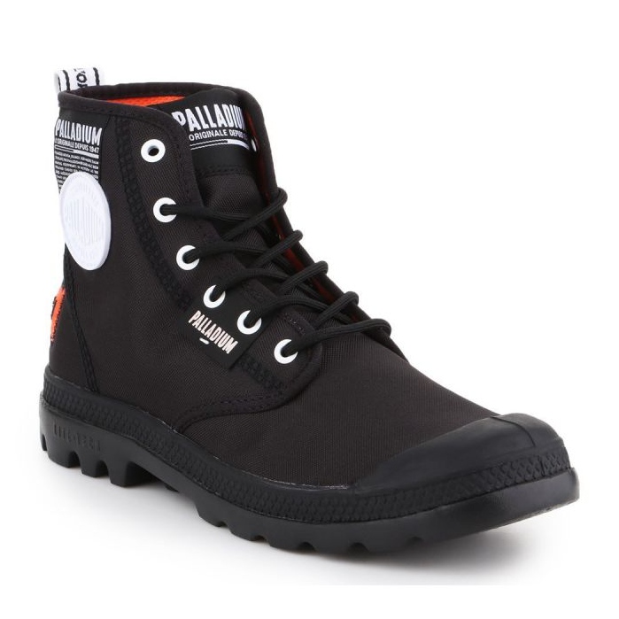Sapatos de estilo de vida Palladium 76639-001-M preto 1