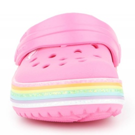 Crocs Crocband Rainbow Glitter Clg K 206151-669 rosa 2