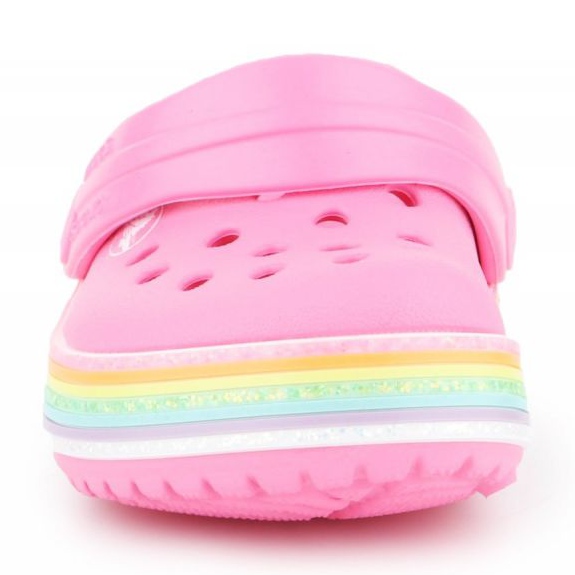 Crocs Crocband Rainbow Glitter Clg K 206151-669 rosa 2