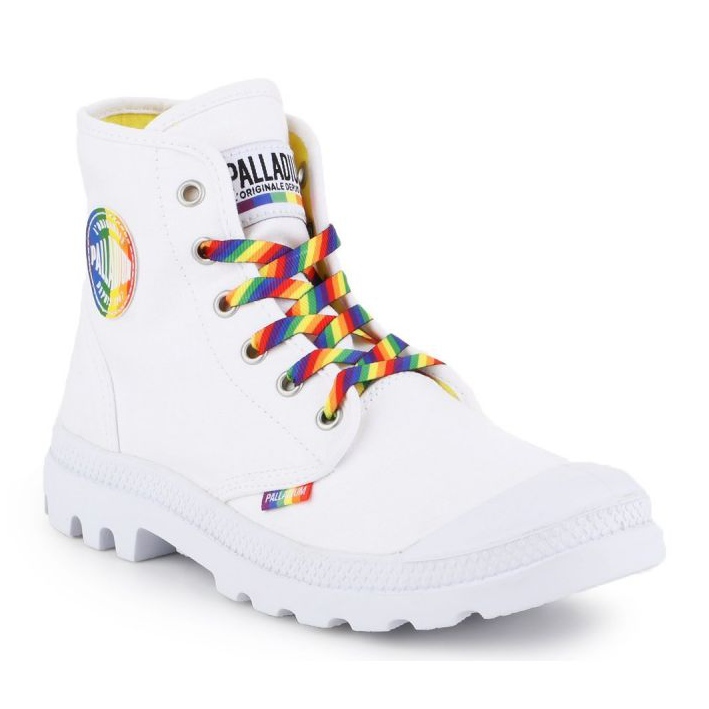 Sapatos Palladium Pampa Prime U 76521-132-M branco 1