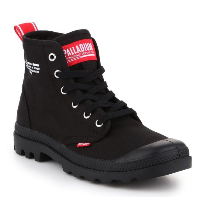 Palladium Pampa Hi Dare M 76258-008-M preto 1