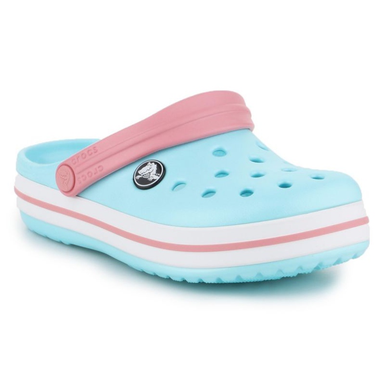 Crocs Crocband Clog K Jr 204537-4S3 azul rosa 1 Crocs Crocband Clog K Jr 204537-4S3 azul rosa 1