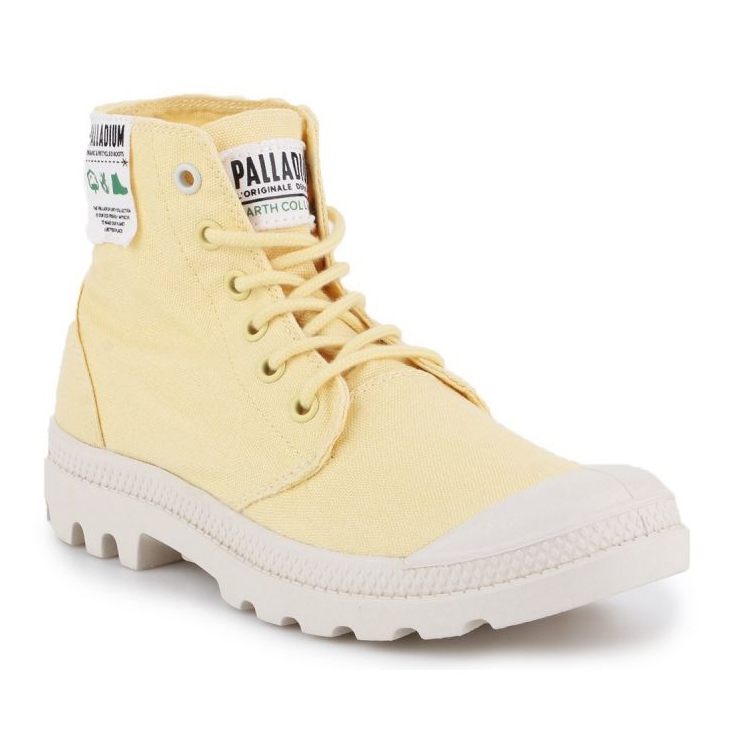Sapatos Palladium Pampa Hi Organic W 76199-740-M amarelo 1