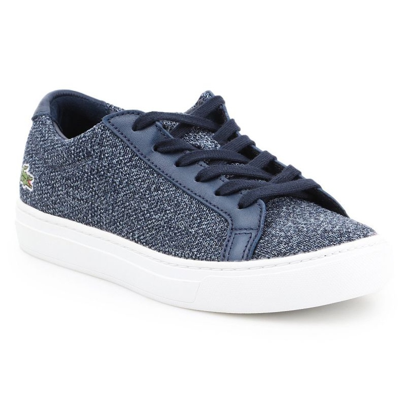 Sapatos de estilo de vida Lacoste L 12 12 317 W 7-34CAW0017003 branco azul 1