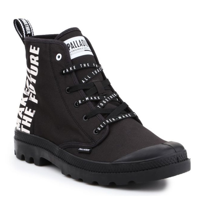 Sapatos Palladium Pampa Hi Future 76885-008-M preto 1