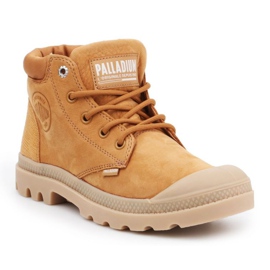 Sapatos Palladium Pampa Lo Cuff Lea W 95561-717-M marrom 1