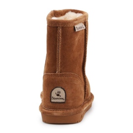 Sapatos de inverno BearPaw Emma Toddler 608TZ castanho preto 5