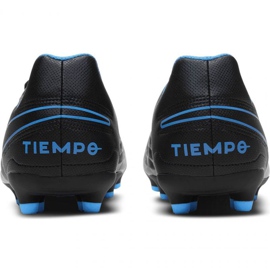 Chuteiras Nike Tiempo Legend 8 Club FG / MG Jr AT5881-090 preto preto 1