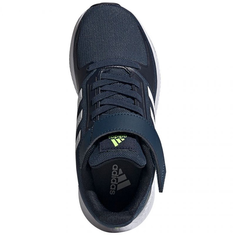 Tênis Adidas Runfalcon 2.0 C Jr FZ0110 branco azul marinho 1