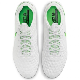 Chuteiras Nike Tiempo Legend 8 Elite Fg M AT5293 030 branco branco 1